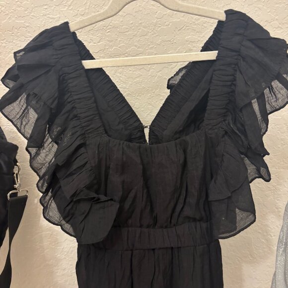 Mustard Seed Ruffle Detail Tiered Dress - Picture 5 of 6